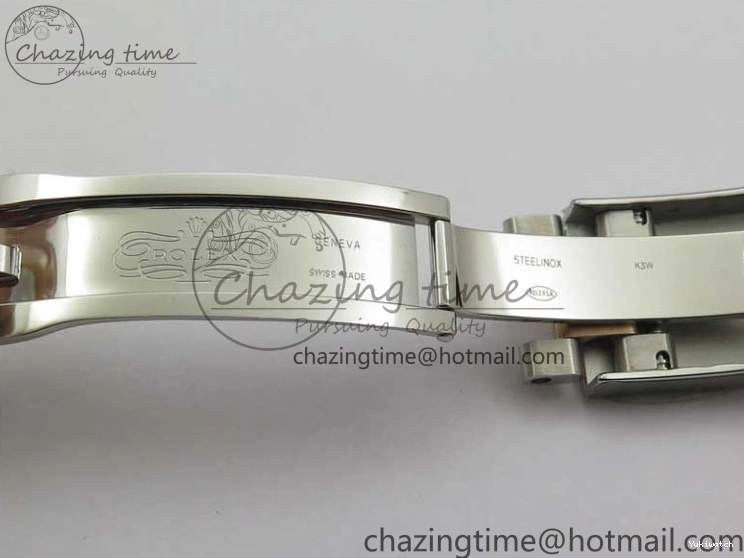 126281 Bracelet BP Gray DateJust Oyster 1:1 Best on Edition Maker RG SS 36 Roman Dial 0417